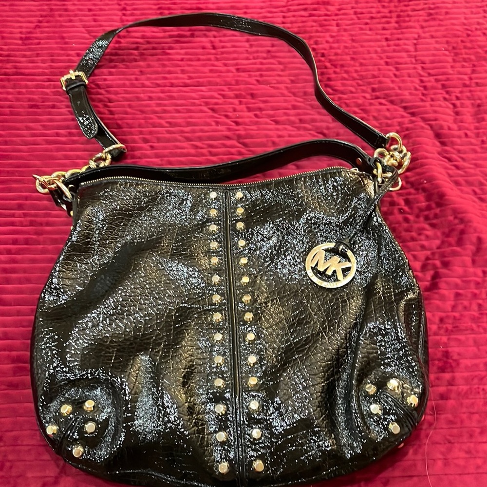 MK Patent Leather Bag